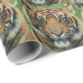 美しい虎 ラッピングペーパー (ロールコーナー)