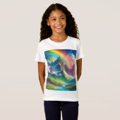 美しい虹の幻想郷 Tシャツ (正面フル)