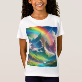 美しい虹の幻想郷 Tシャツ