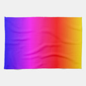 美しい虹の色 – 美しい キッチンタオル (横)