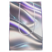 美しい虹色とユニーク抱き枕 ミディアムペーパーバッグ (裏面)