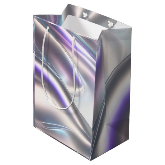 美しい虹色とユニーク抱き枕 ミディアムペーパーバッグ (裏面アングル)