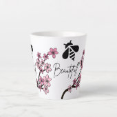 美しい蜂 カフェラテマグ (正面)