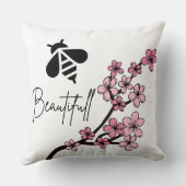 美しい蜂 クッション (裏面)