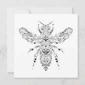 美しい蜂 招待状 (正面)