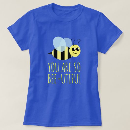 美しい蜂 Tシャツ (デザイン正面)