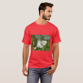 美しい蝶々 - 自然のエレガンスTシャツ Tシャツ (正面フル)