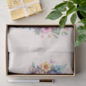 美しい蝶とデイジーの花 薄葉紙 (ギフト)