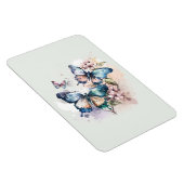 美しい蝶と花 マグネット (右側)