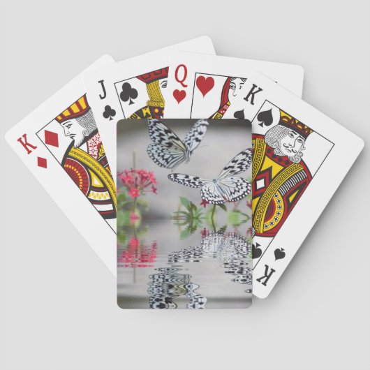美しい蝶のデッキトランプ トランプ (裏面)