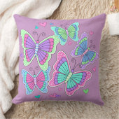 美しい蝶のバンチ枕 クッション (ブランケット)