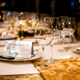 美しい蝶のブライダルシャワーテーブルNo. プレイスカード