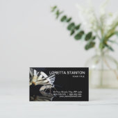 美しい蝶の名刺 名刺 (スタンド正面)