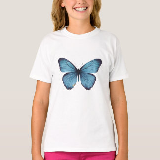 美しい蝶のTシャツ | エレガントな自然 Tシャツ
