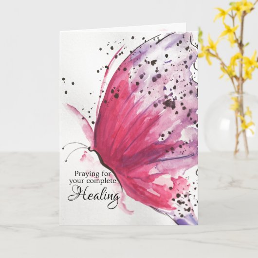 美しい蝶は良いカードを取得 カード (黄色い花)