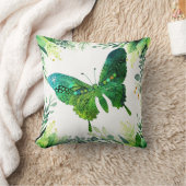 美しい蝶カラフル装飾用クッション クッション (ブランケット)