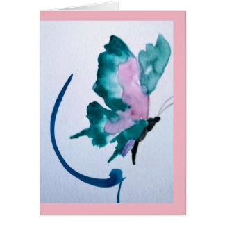 美しい蝶カード