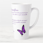 美しい蝶ラテマグ カフェラテマグ (右)