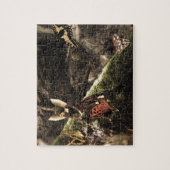 美しい蝶妖精のパズル ジグソーパズル (縦)