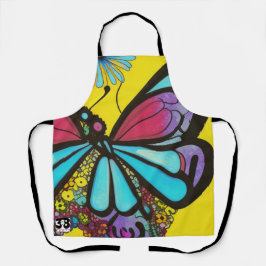 美しい蝶 エプロン