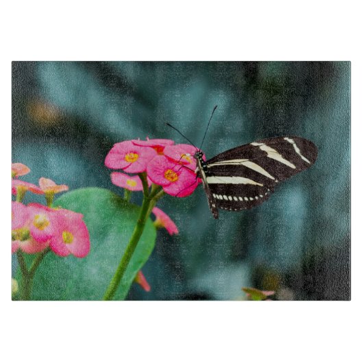 美しい蝶 カッティングボード (正面)