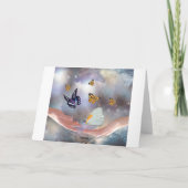 美しい蝶 カード (裏面)