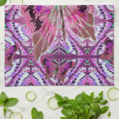 美しい蝶 キッチンタオル (折り畳み)