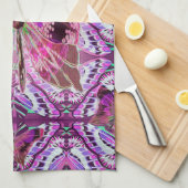 美しい蝶 キッチンタオル (四つ折り)