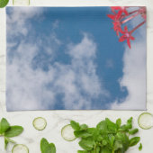 美しい蝶 キッチンタオル (折り畳み)