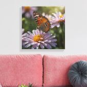 美しい蝶 キャンバスプリント (インサイチュ (リビング))