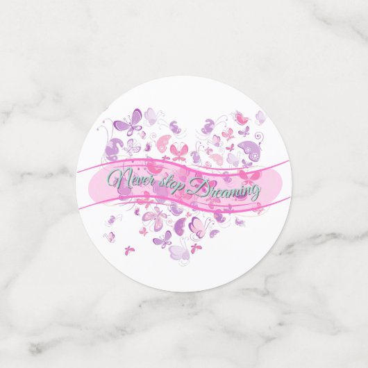 美しい蝶 コンフェッティ (スモール正面)