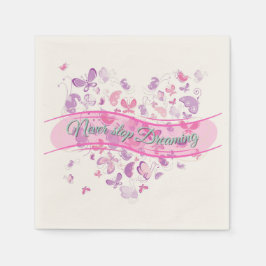 美しい蝶 スタンダードカクテルナプキン