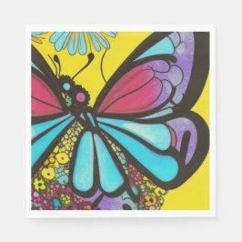 美しい蝶 スタンダードランチョンナプキン