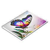 美しい蝶 ノートブック (左側)