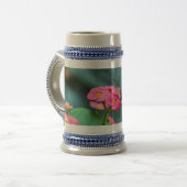 美しい蝶 ビールジョッキ (正面左)