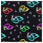 美しい蝶 ファブリック (クローズアップ)