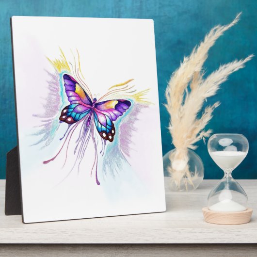 美しい蝶 フォトプラーク (側面)
