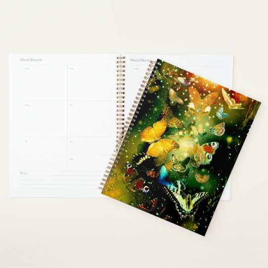美しい蝶 プランナー手帳 (ディスプレー)