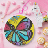 美しい蝶 ペーパープレート (パーティー)