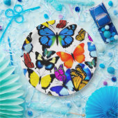 美しい蝶 ペーパープレート (パーティー)