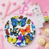 美しい蝶 ペーパープレート (パーティー)