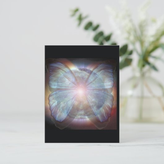 美しい蝶 ポストカード (スタンド正面)