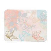 美しい蝶 マグネット (横)