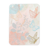 美しい蝶 マグネット (縦)