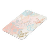 美しい蝶 マグネット (左側)