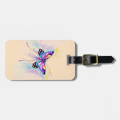 美しい蝶 ラゲッジタグ (正面横)