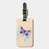 美しい蝶 ラゲッジタグ (正面縦)