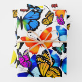 美しい蝶 ラッピングペーパーシート (インサイチュ)