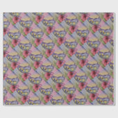 美しい蝶 ラッピングペーパー (フラット)