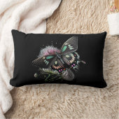美しい蝶 ランバークッション (ブランケット)